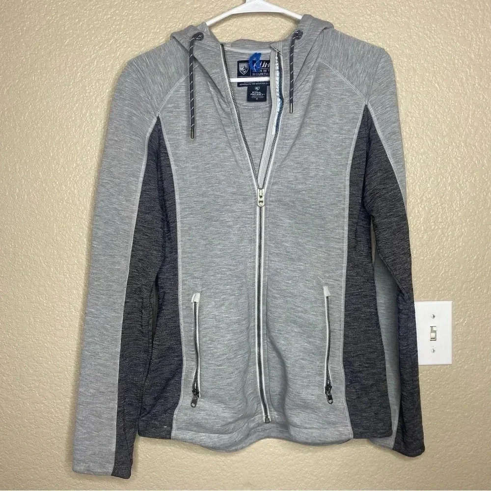 KUHL Projekt kesteral jacket full zip grey charcoal S